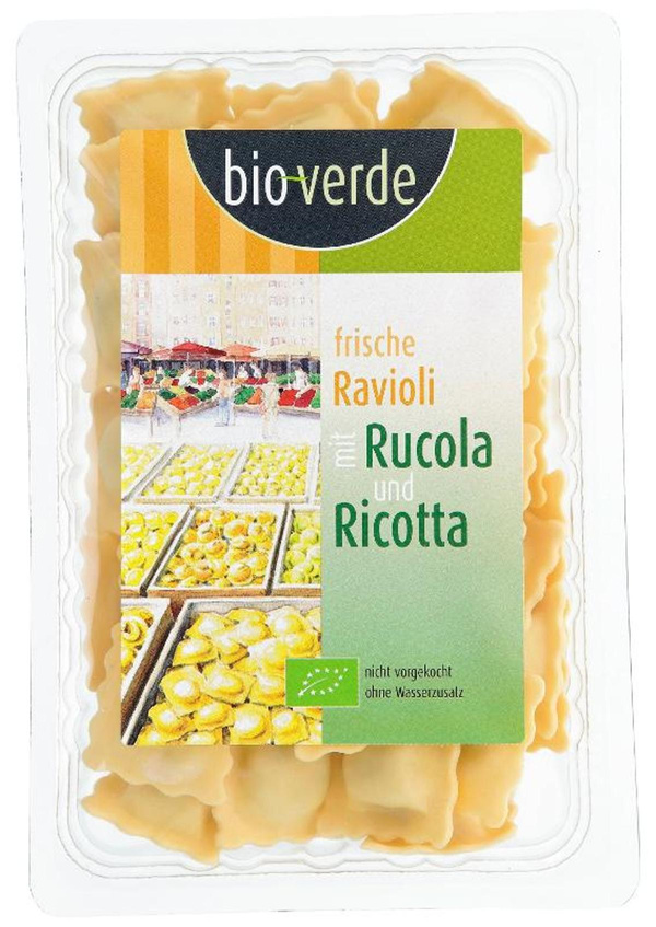 Produktfoto zu Ravioli mit Rucola & Ricotta