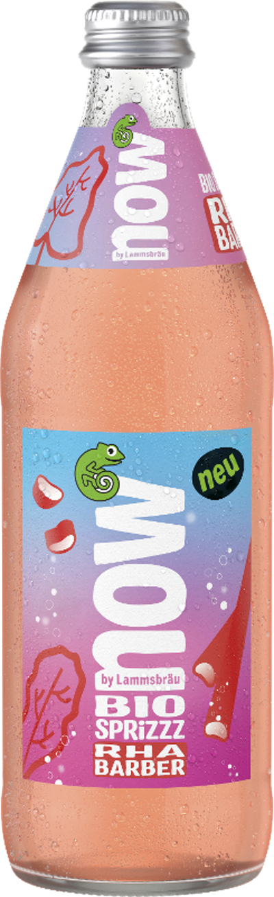 Produktfoto zu now Sprizzz Rhabarber 10x0,5l