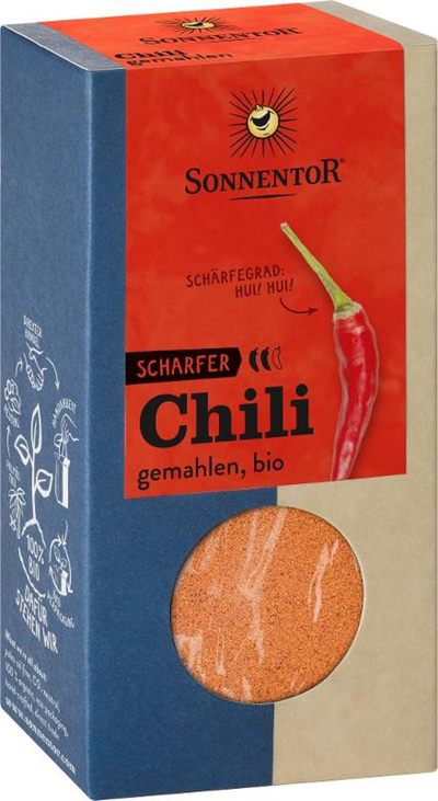 Produktfoto zu Gewürz, Chili gemahlen, 40g
