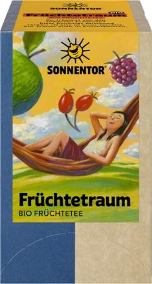 Produktfoto zu Früchtetraum Tee im Teebeutel