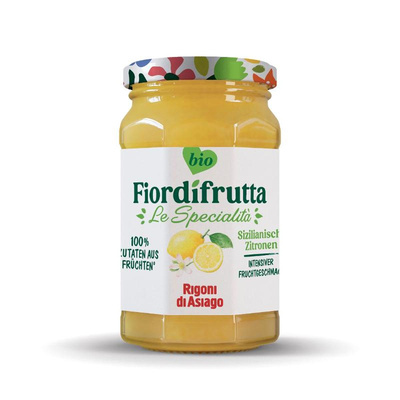Produktfoto zu Zitronen Fruchtaufstrich Fiordifrutta
