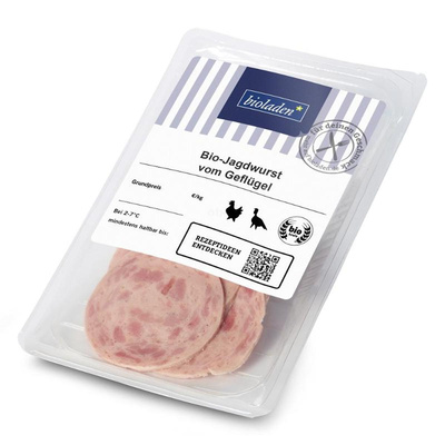 Produktfoto zu Jagdwurst vom Geflügel, geschnitten