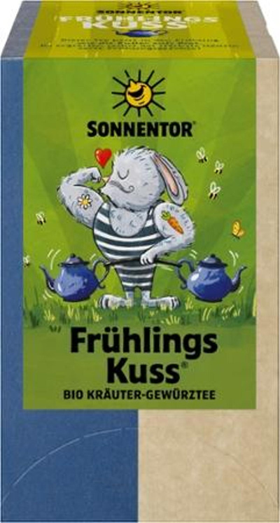 Produktfoto zu Frühlingskuss Kräutertee im Teebeutel