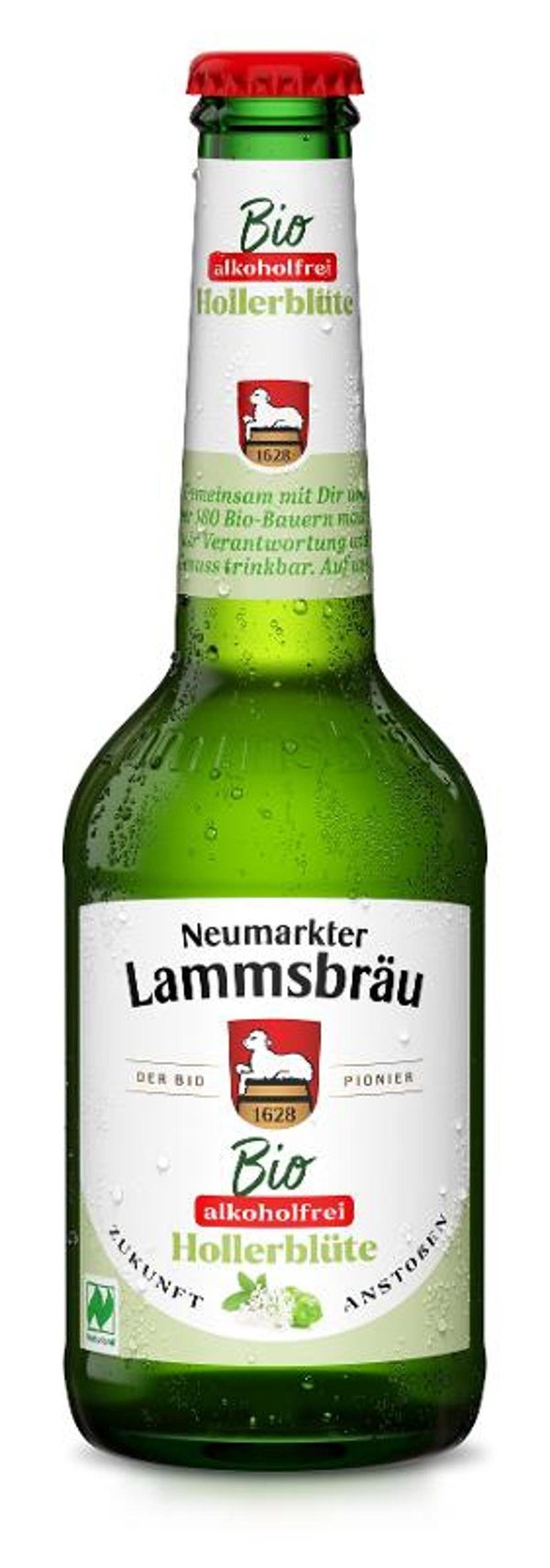 Produktfoto zu Lammsbräu Hollerblüte alkoholfrei 10 x 0,33 l