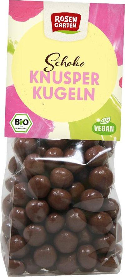 Produktfoto zu Schoko Knusperkugeln, vegan