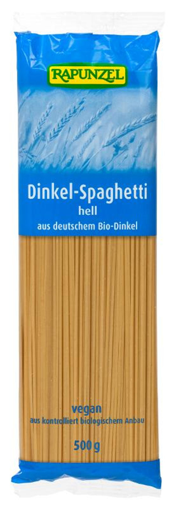 Produktfoto zu Dinkel-Spaghetti hell, 500g