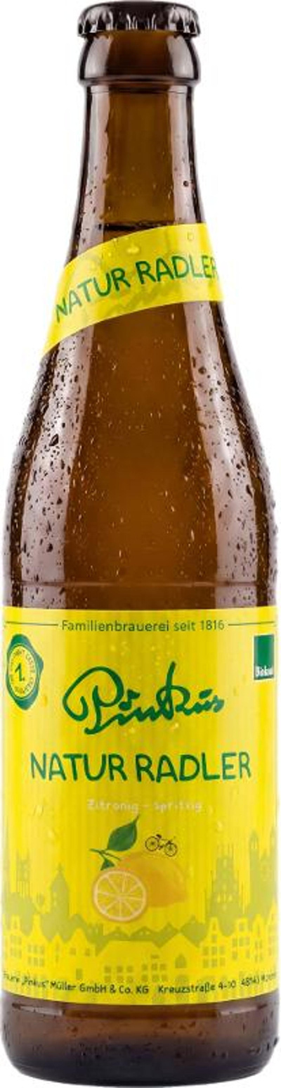 Produktfoto zu Pinkus Radler, 24 x 0,33l