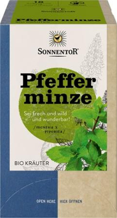 Produktfoto zu Pfefferminz Tee, Teebeutel