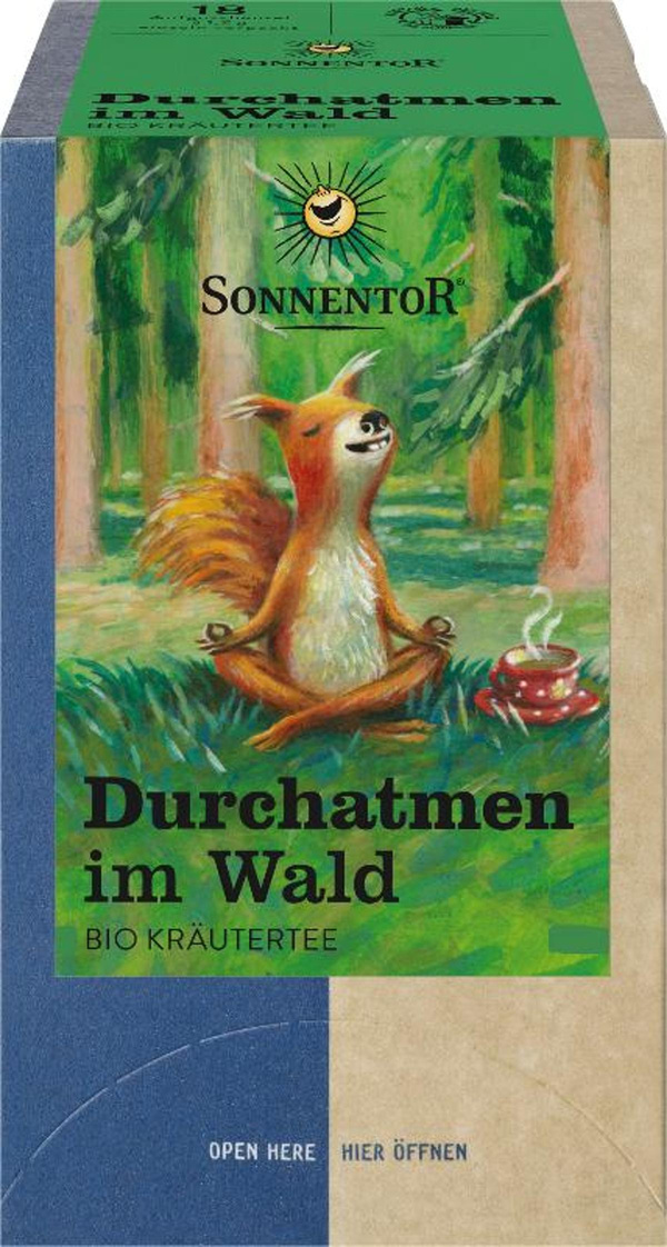 Produktfoto zu Durchatmen im Wald im Teebeutel