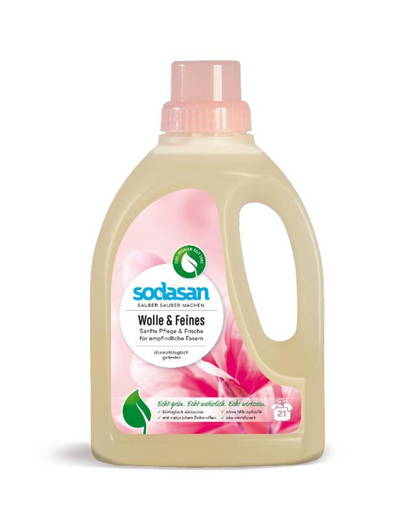 Produktfoto zu Sodasan Woll-&Feinwaschmittel 0,75l