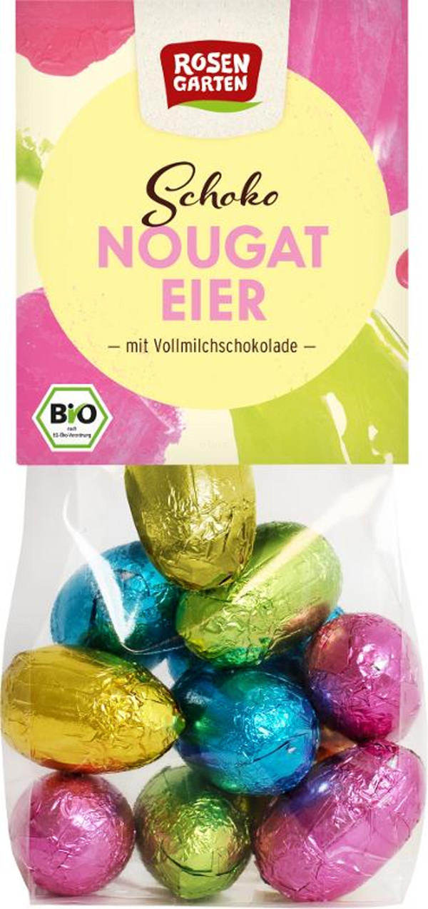 Produktfoto zu Schoko Nougat Eier, 100g