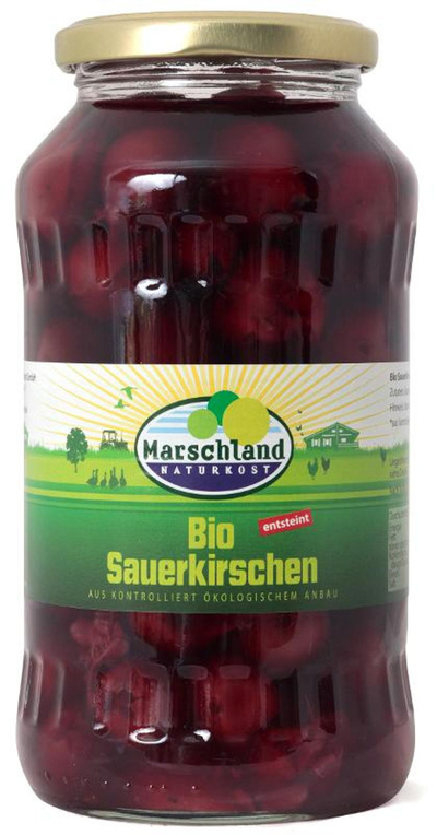 Produktfoto zu Sauerkirschen entsteint, 720ml