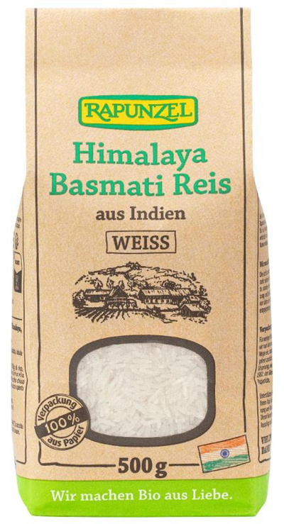 Produktfoto zu Basmati Reis, weiß, 500g