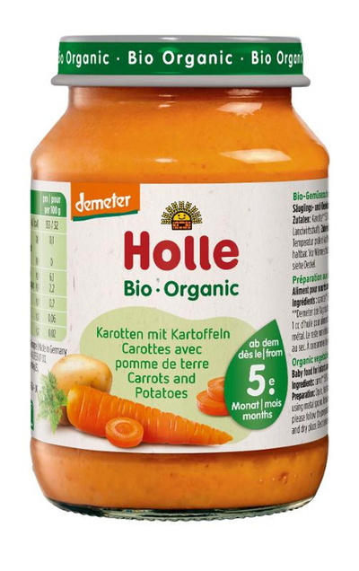 Produktfoto zu Babykost, Karotte+Kartoffeln 6er