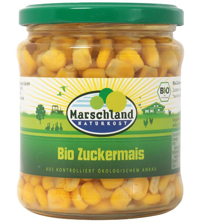 Produktfoto zu Zuckermais i. Glas 370 ml