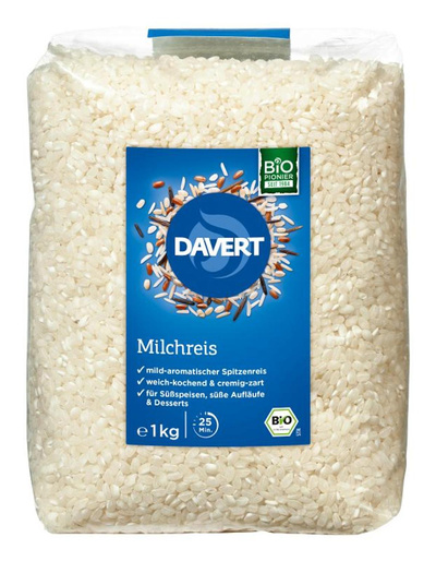 Produktfoto zu VPE Reis, Milchreis 8x1 DAV