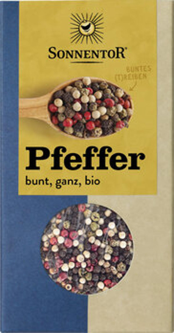 Produktfoto zu Gewürz, bunter Pfeffer, ganz