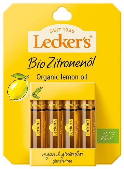 Produktfoto zu Zitronenöl, 4x2ml