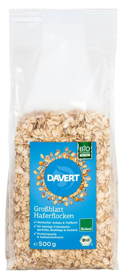 Produktfoto zu Haferflocken Großblatt 500g