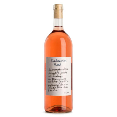 Produktfoto zu Babouches, rosee, 1l trocken