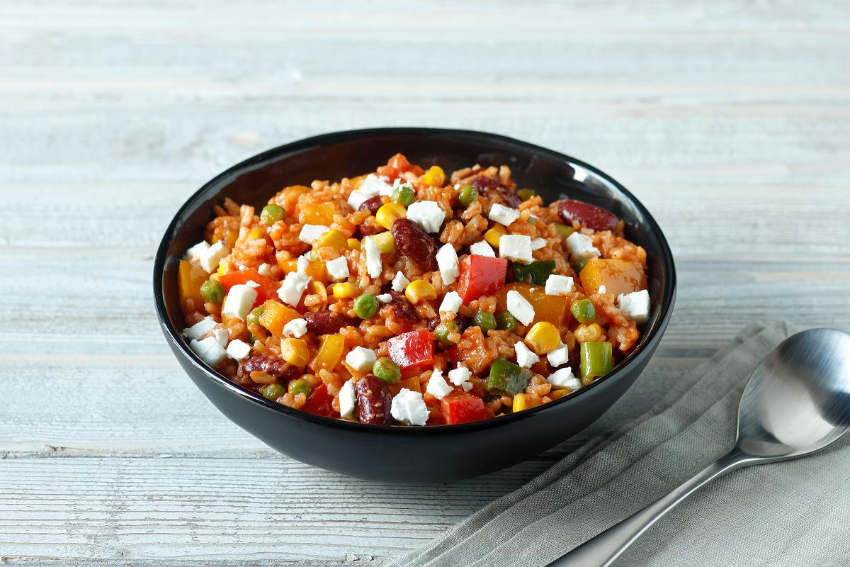 Kochkiste: Mexikanischer Reissalat