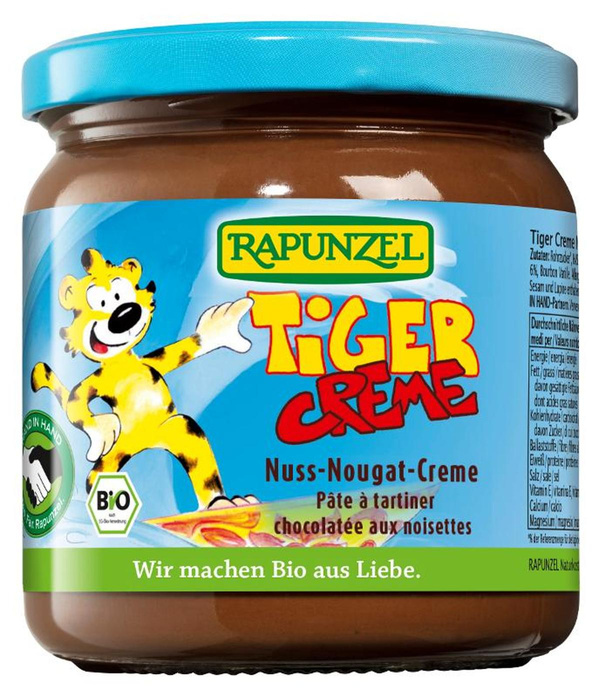 Produktfoto zu Tiger Nuss-Nougat 400g