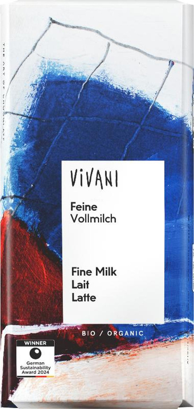 Produktfoto zu Schokolade, Vollmilch, 100g
