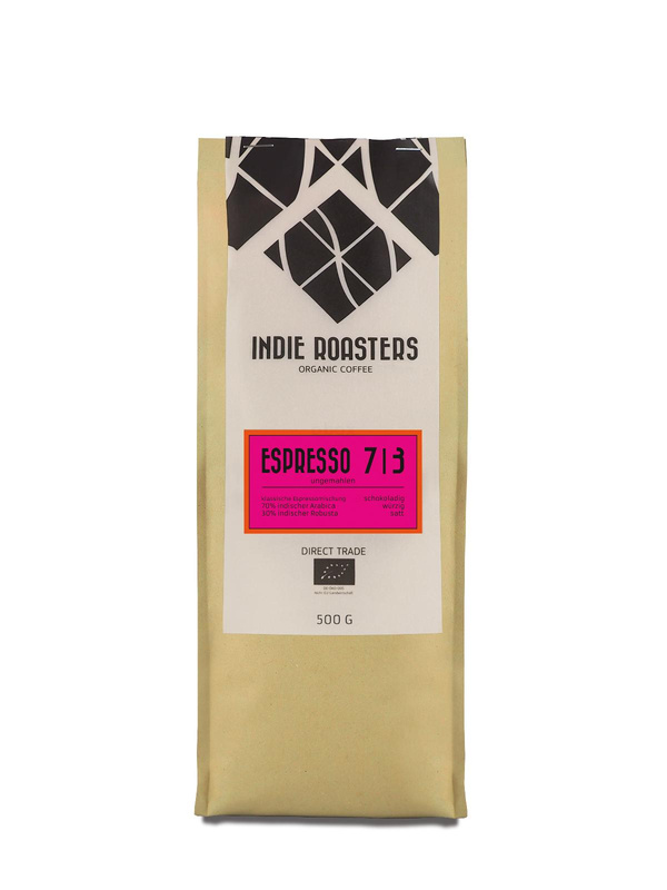 Produktfoto zu Espresso 7_3 Indie Roasters Bohne, 500 g