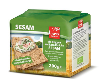 Produktfoto zu Knäckebrot Sesam, 200g