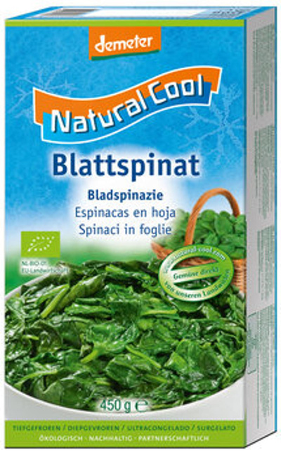 Produktfoto zu Blattspinat 450g