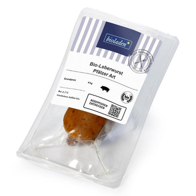 Produktfoto zu Leberwurst Pfälzer Art 180g