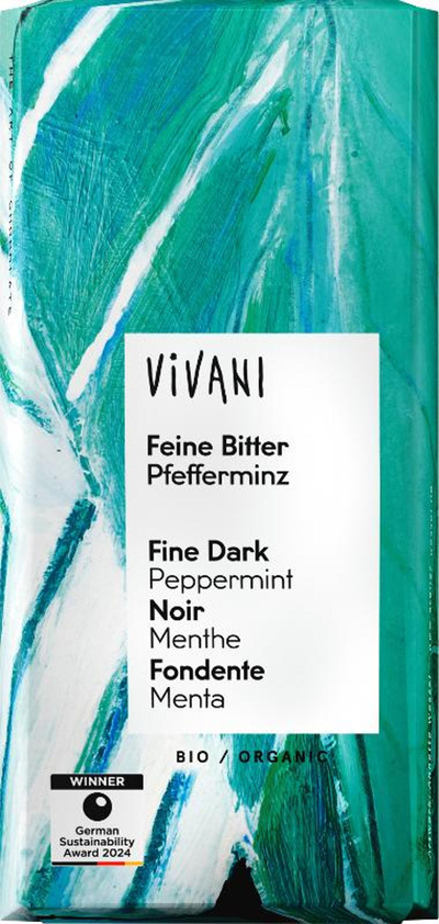 Produktfoto zu Schokolade, Pfefferminz, 100g