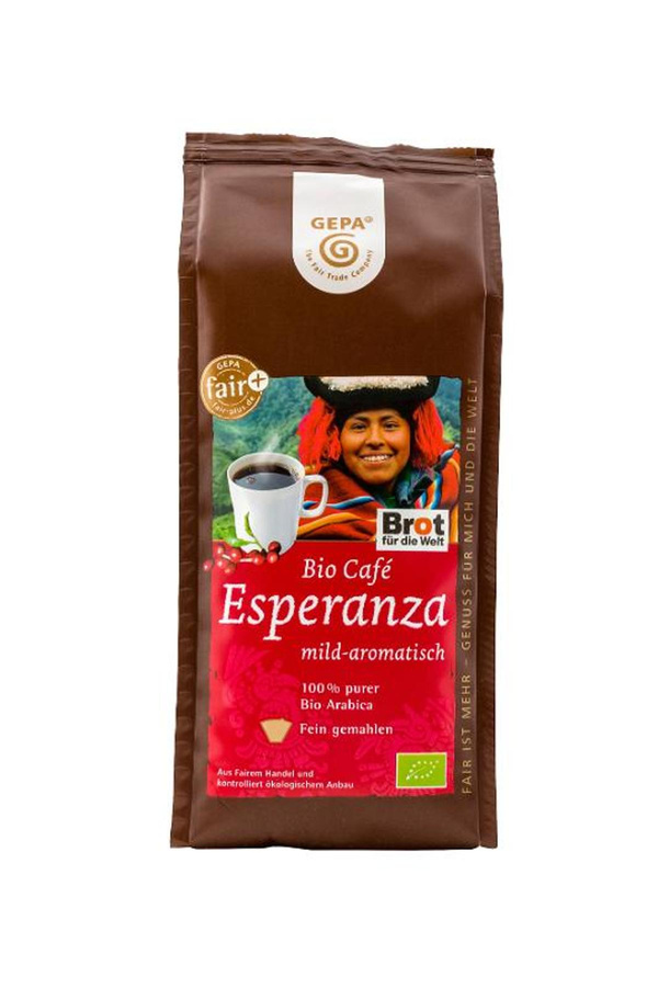 Produktfoto zu Kaffee Esperanza gemahlen, gepa