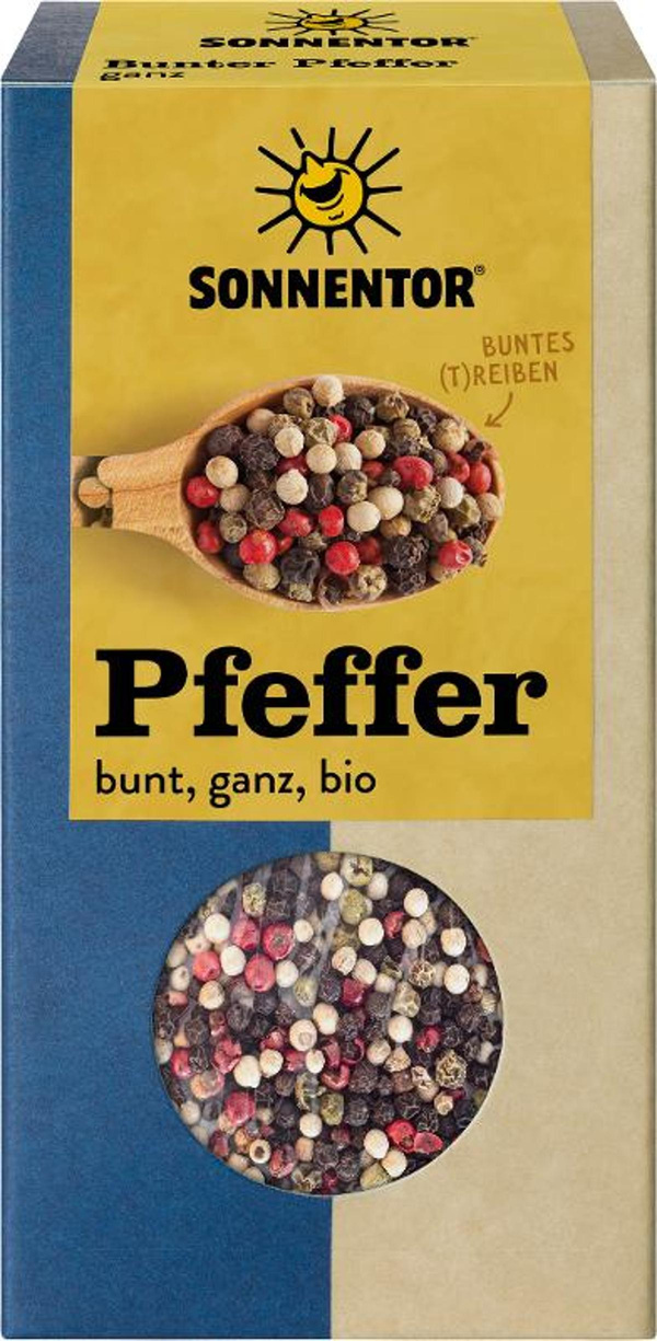 Produktfoto zu Gewürz, bunter Pfeffer, ganz