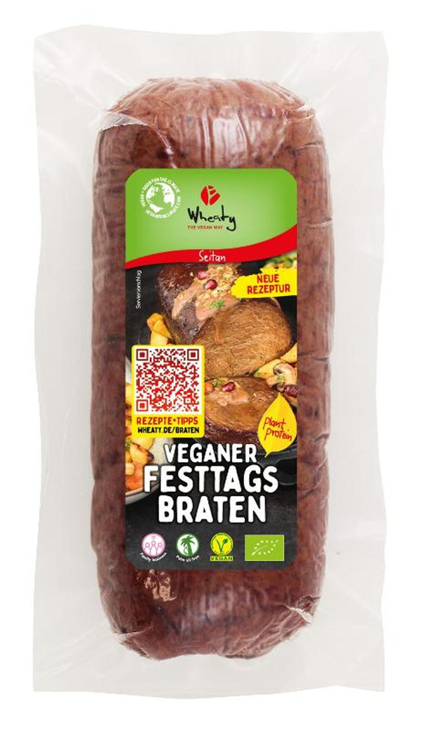 Produktfoto zu Wheaty Veganer Festtagsbraten