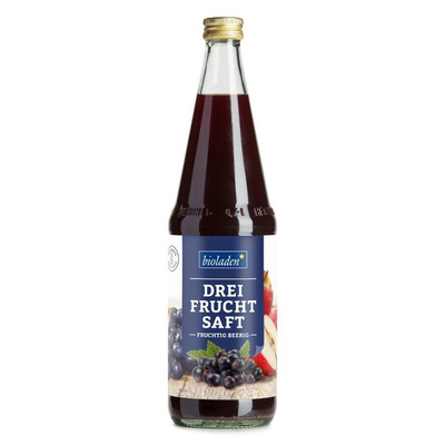 Produktfoto zu Dreifruchtsaft rot, bioladen