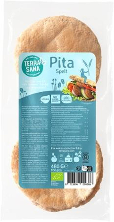 Produktfoto zu Pita Taschen Dinkel 2x4 Stück