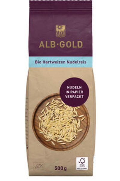 Produktfoto zu Hartweizen Nudelreis