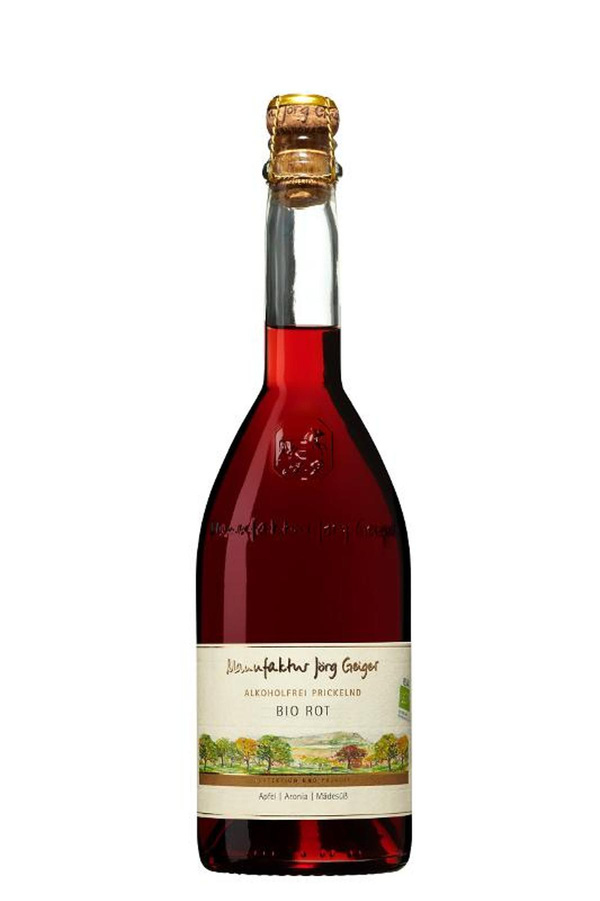 Produktfoto zu Bio Rot alkoholfrei prickelnd (PriSecco)