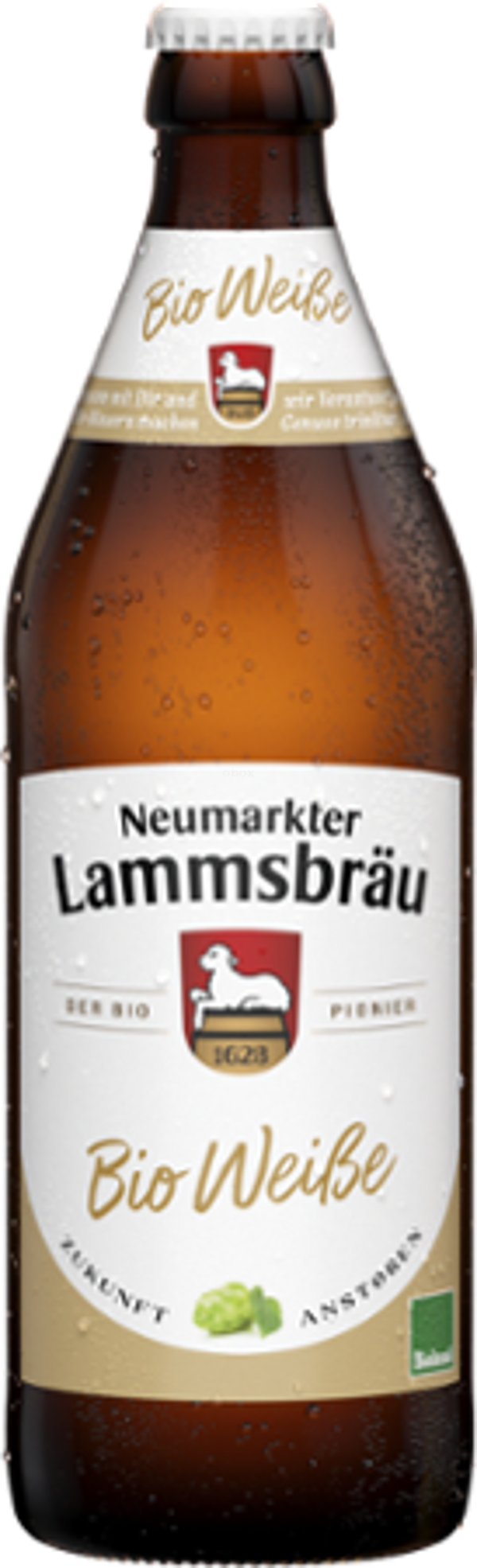 Produktfoto zu Lammsbräu Weiße  10 x 0,5 l