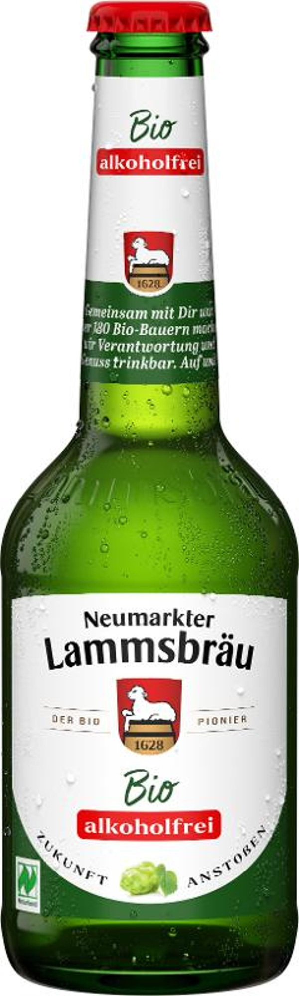 Produktfoto zu Lammsbräu alkoholfrei 10x0,33l