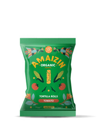 Produktfoto zu Maischips Tomato Corn Rolls