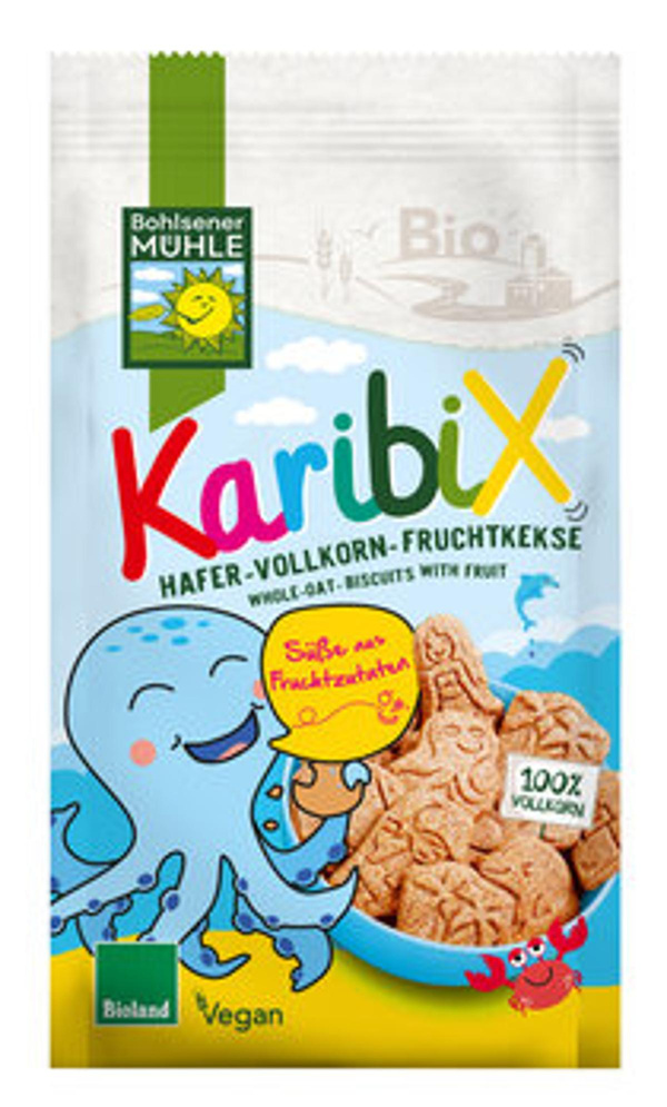 Produktfoto zu KaribiX Hafer Fruchtkeks, 150g