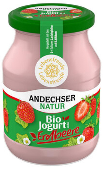 Produktfoto zu 500g Erdbeere Joghurt 3,7%