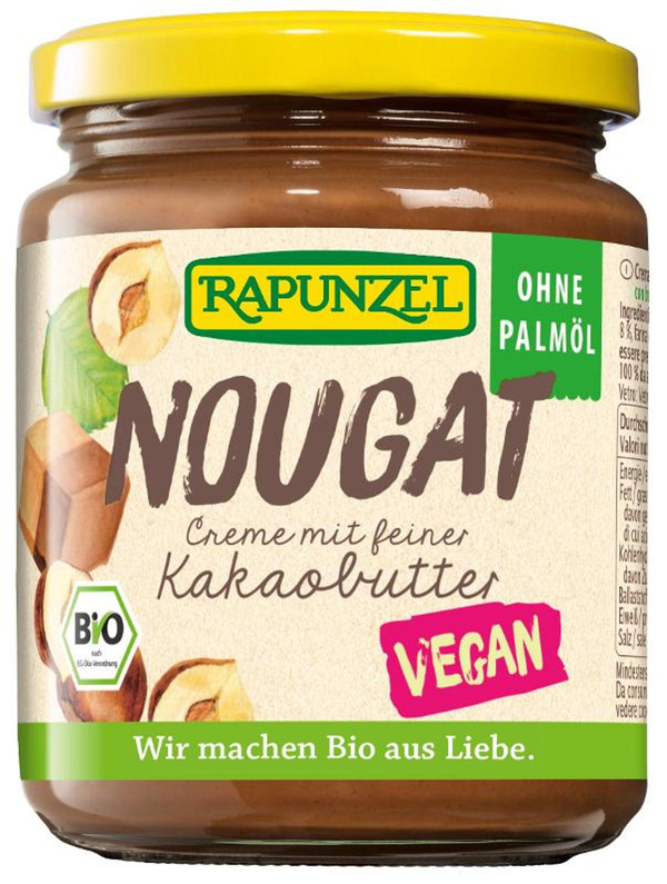 Produktfoto zu Nougat-Creme mit Kakaobutter