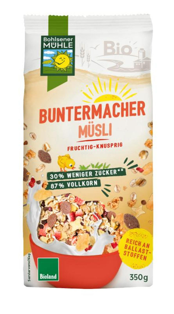 Produktfoto zu Buntermacher Müsli