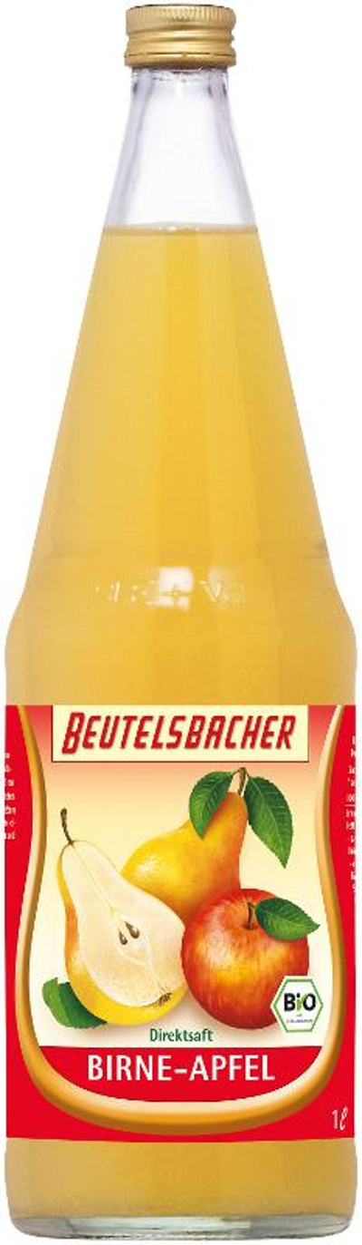 Produktfoto zu Birne Apfel Direktsaft