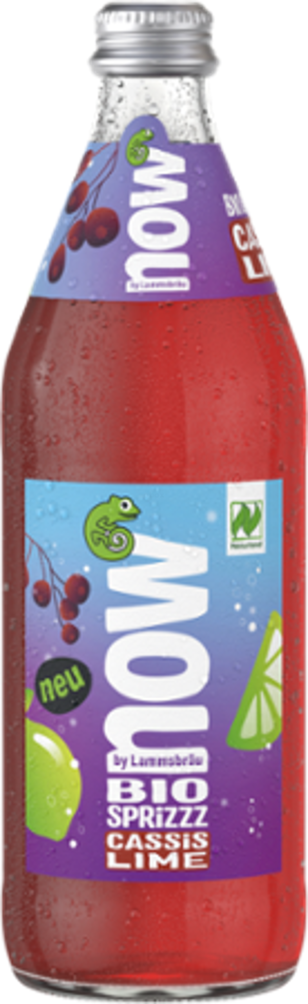 Produktfoto zu now Sprizzz Cassis Lime 10x0,5