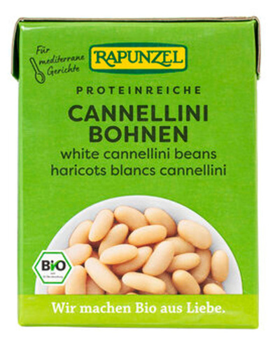 Produktfoto zu Weiße Cannellini Bohnen im Tetra Pak