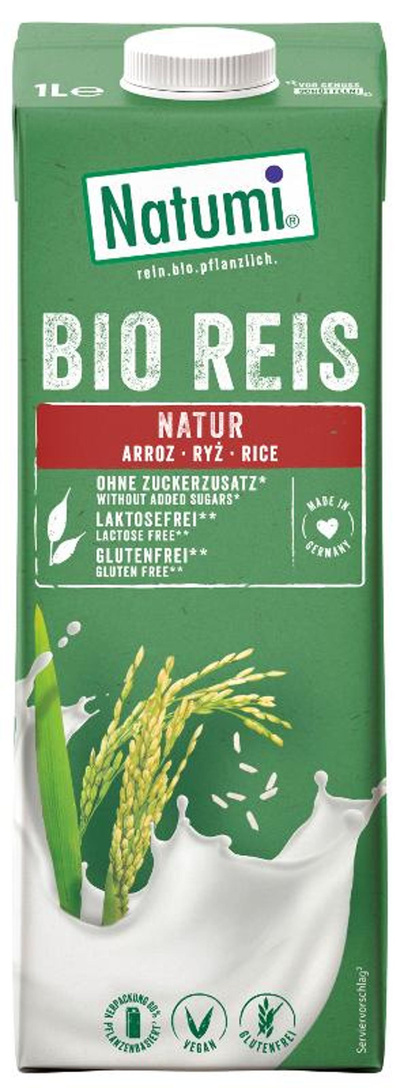 Produktfoto zu Reisdrink natur Natumi 1L